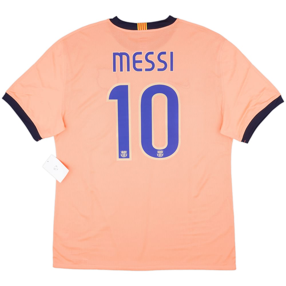 2009-10 Barcelona Player Issue Away Shirt Messi #10 (XXL)