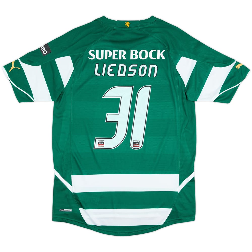 Camiseta de local del Sporting CP 2010-11 Liedson #31 - 10/10 - (M)