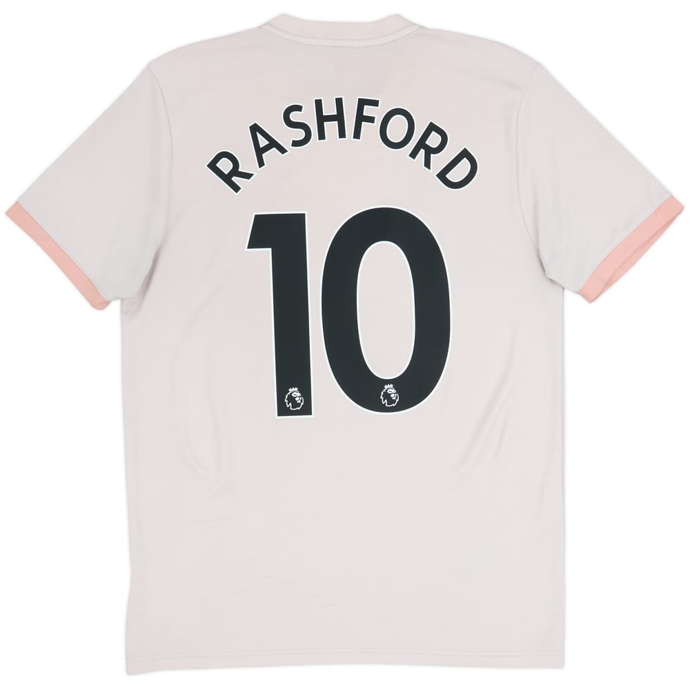 2018-19 Manchester United Away Shirt Rashford #10 - 4/10 - (M)