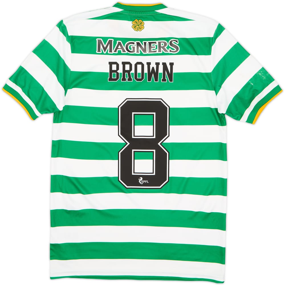 2020-21 Celtic Home Shirt Brown #8 - 5/10 - (XS)