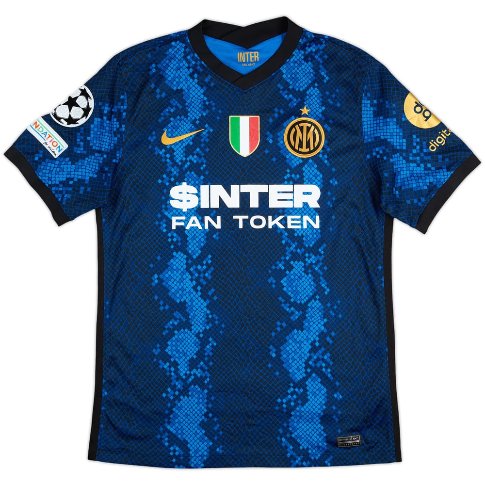 2021-22 Inter Milan Home Shirt - 8/10 - (M)