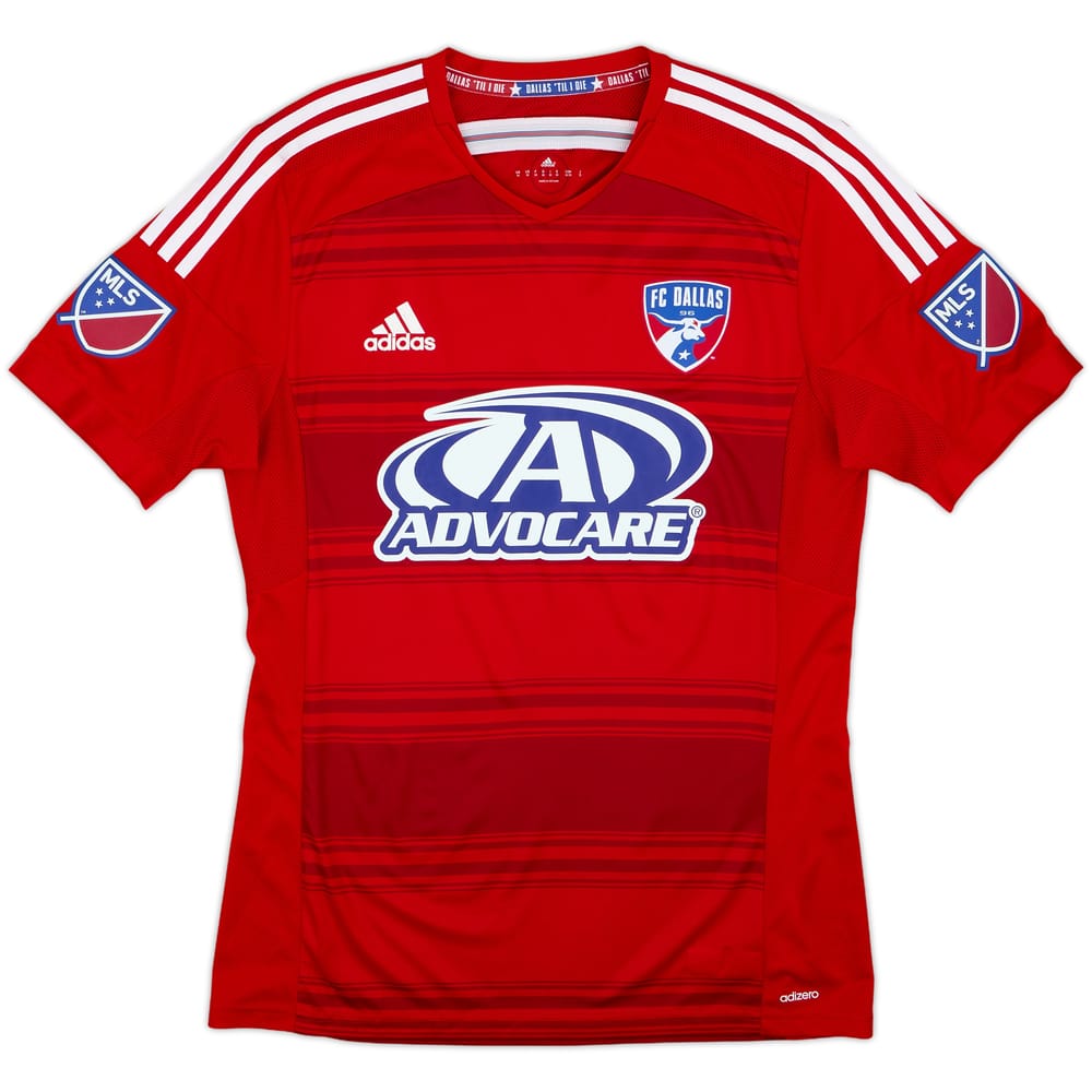 Camiseta de local Auténtica del FC Dallas 2014-15 - 9/10 - (M)