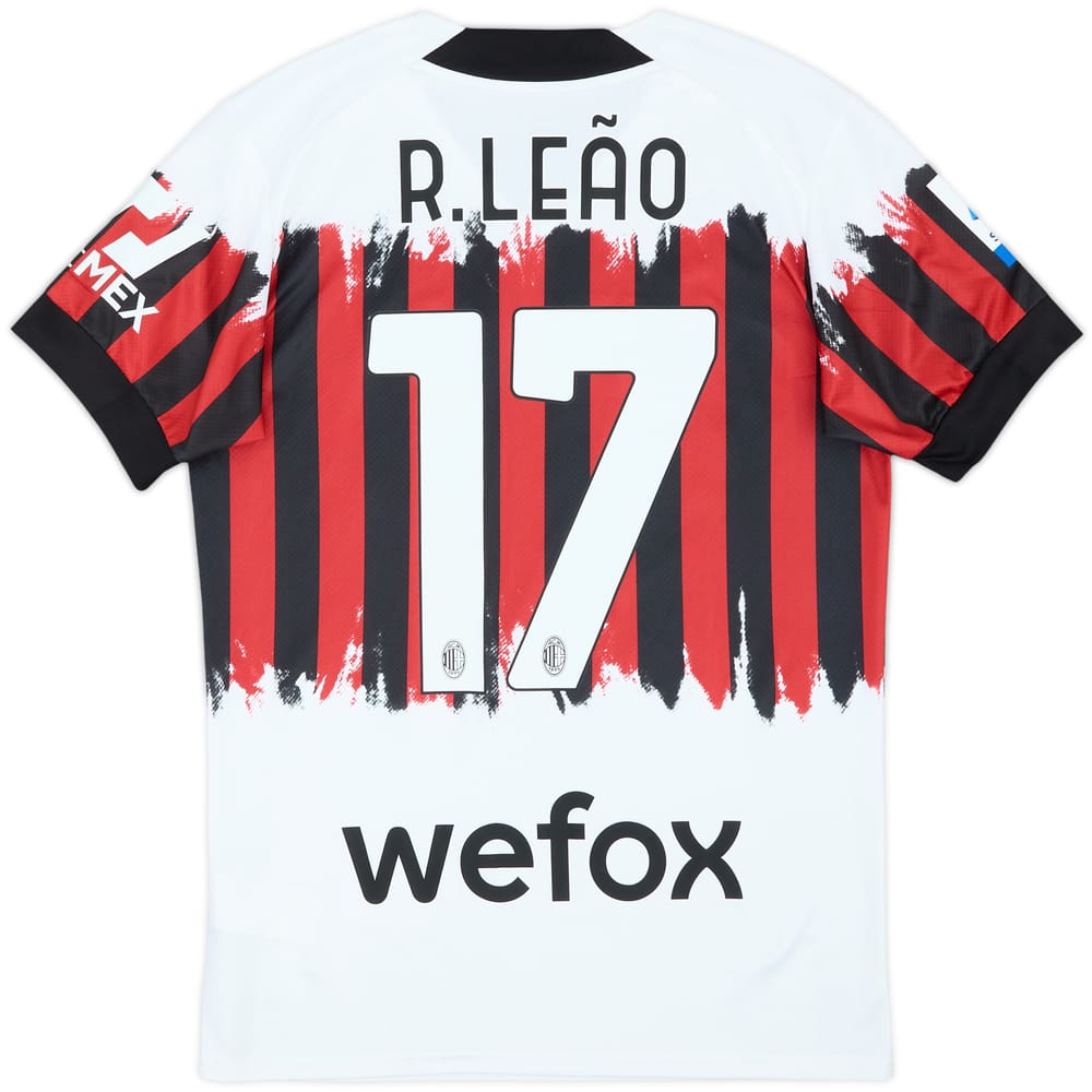 2021-22 AC Milan x NEMEN Fourth Shirt R.Leao #17 - 8/10 - (S)