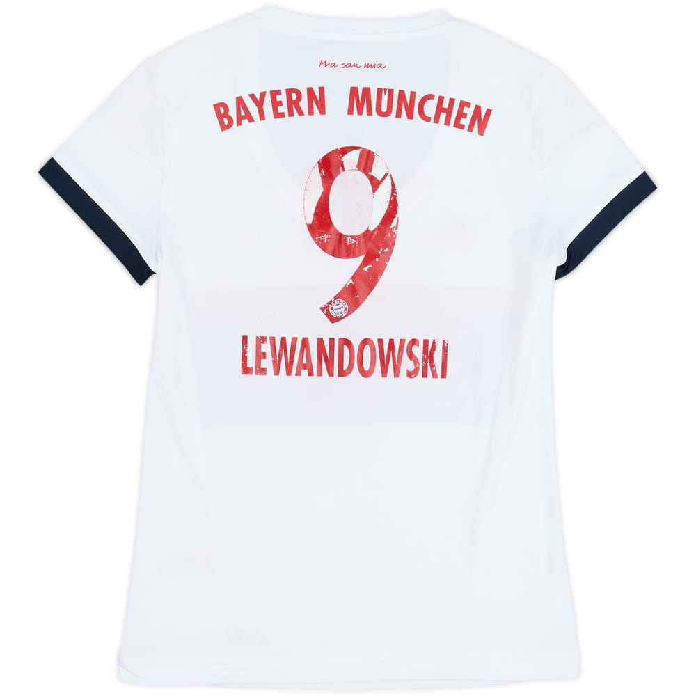 2015-16 Bayern Munich Away Shirt Lewandowski #9 - 4/10 - (Women's S)