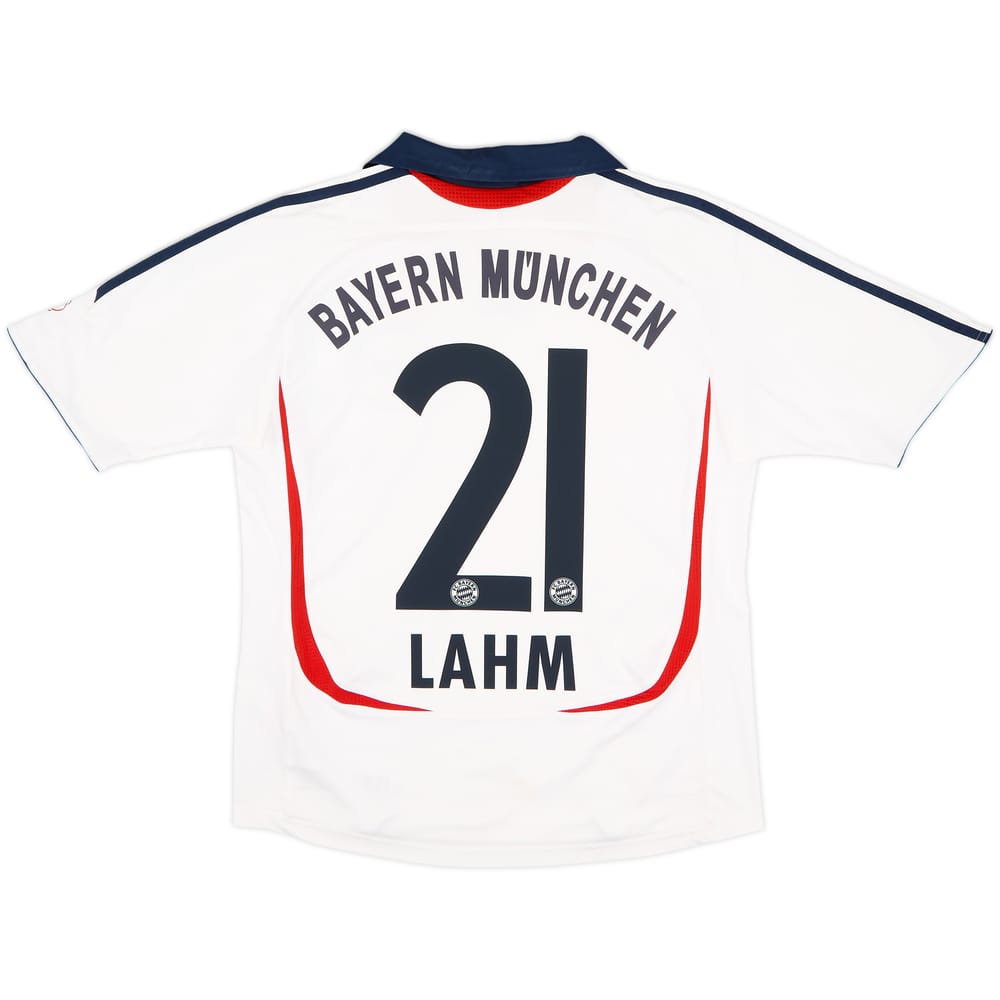 2006-07 Bayern Munich Away Shirt Lahm #21 - 6/10 - (L.Boys)