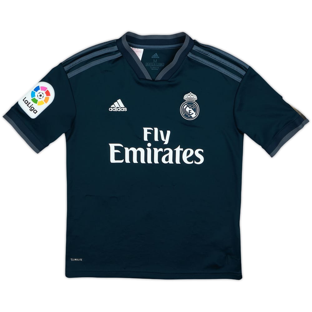2018-19 Real Madrid Away Shirt - 7/10 - (M.Boys)