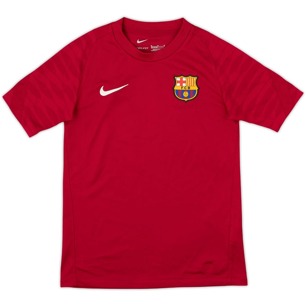 Camiseta Nike de entrenamiento del Barcelona 2021-22 - 8/10 - (M. Niños)