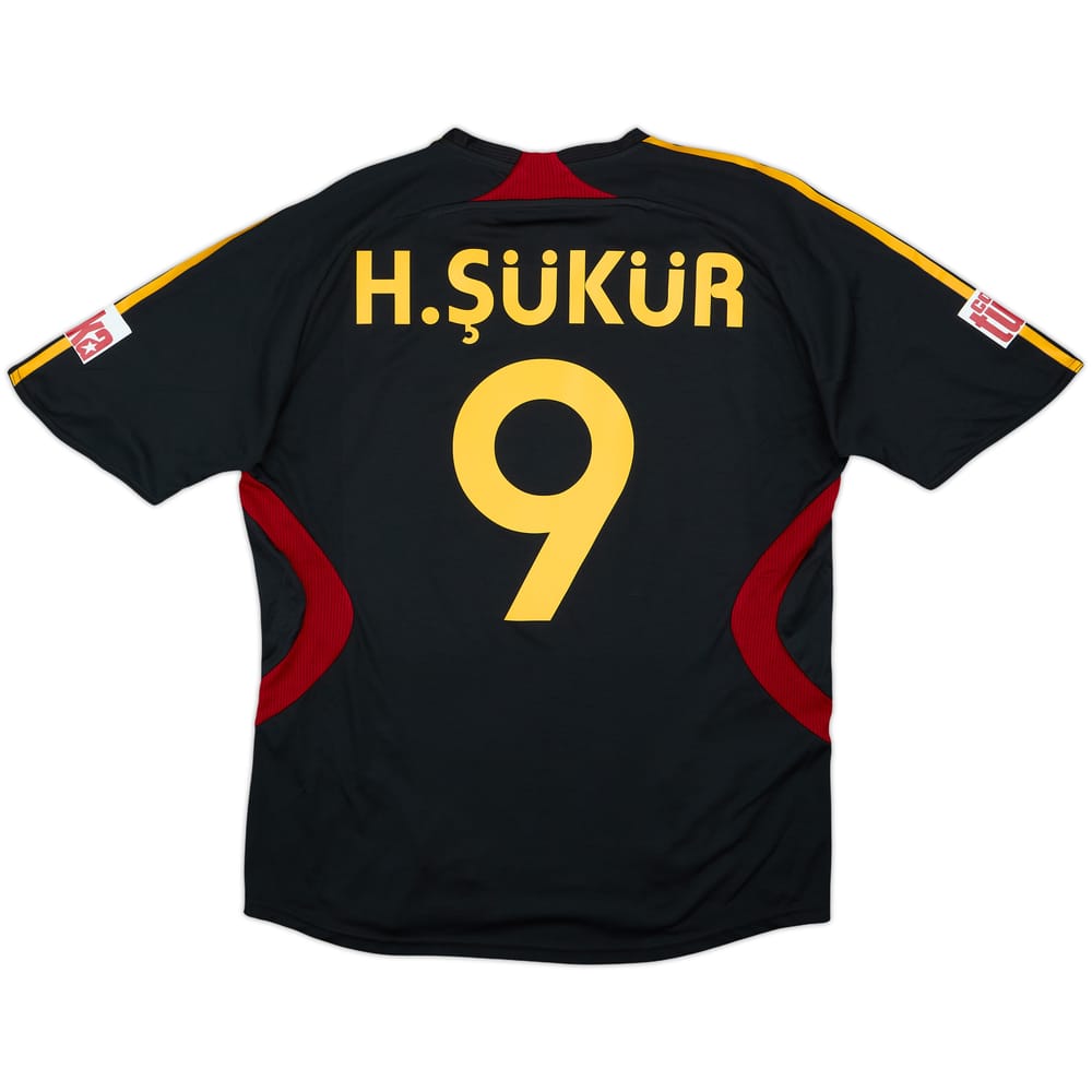 Camiseta de la tercera equipación del Galatasaray 2007-08 H.Sukur #9 - 6/10 - (L)