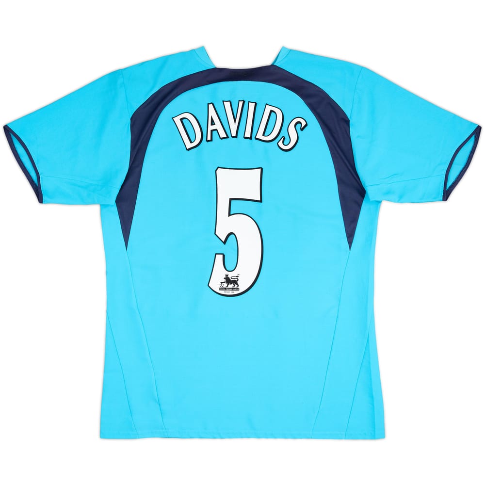 Camiseta de visitante del Tottenham 2006-07 Davids #5 - 8/10 - (M)