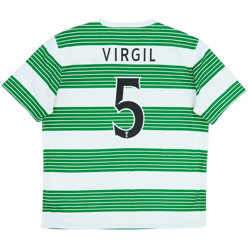 2013-15 Celtic Home Shirt Virgil #5 - 5/10 - (XL)