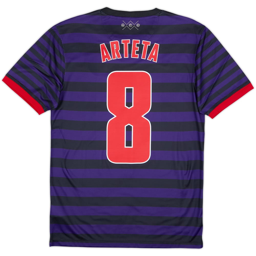 2012-13 Arsenal Away Shirt Arteta #8 - 8/10 - (S)