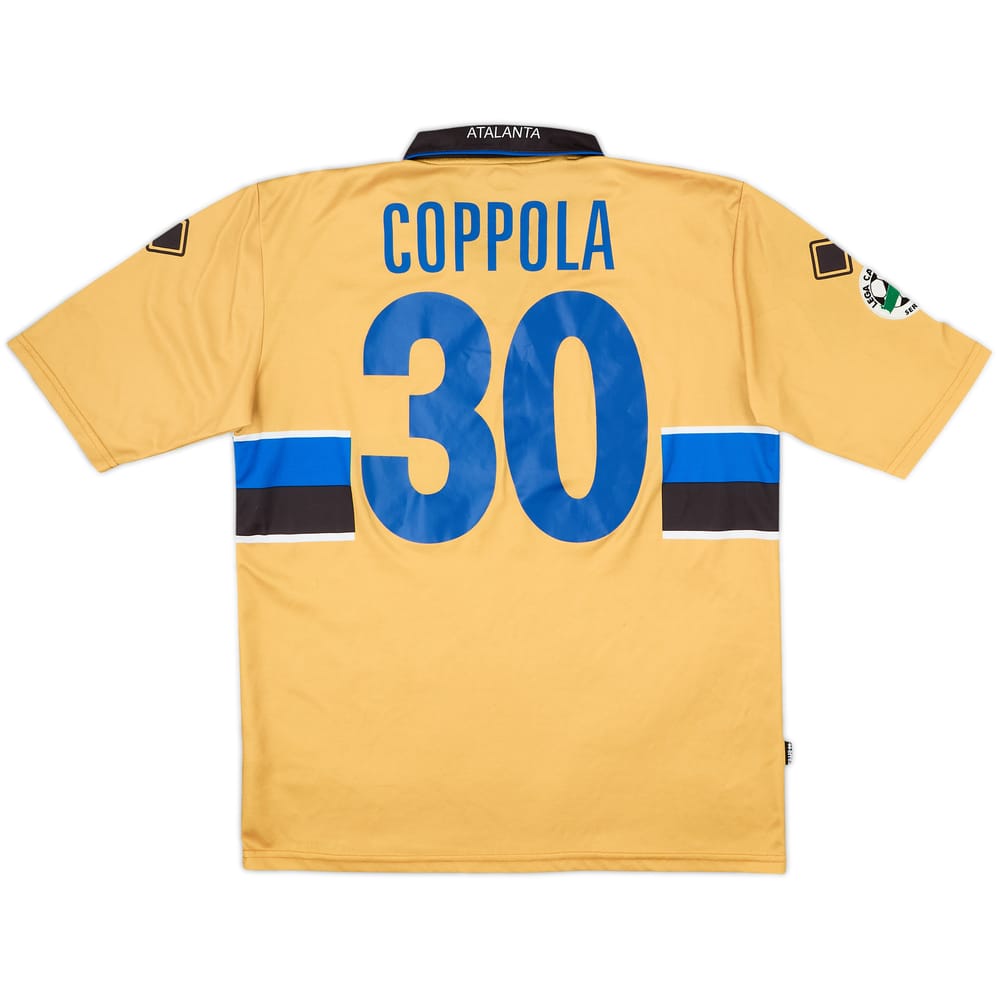 2007-08 Atalanta Match Issue GK S/S Shirt Coppola #30