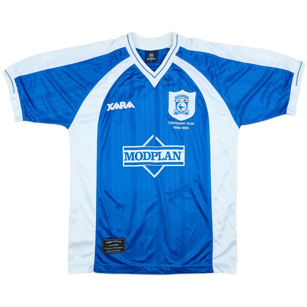 1999-01 Cardiff City Centenary Home Shirt - 5/10 - (M)