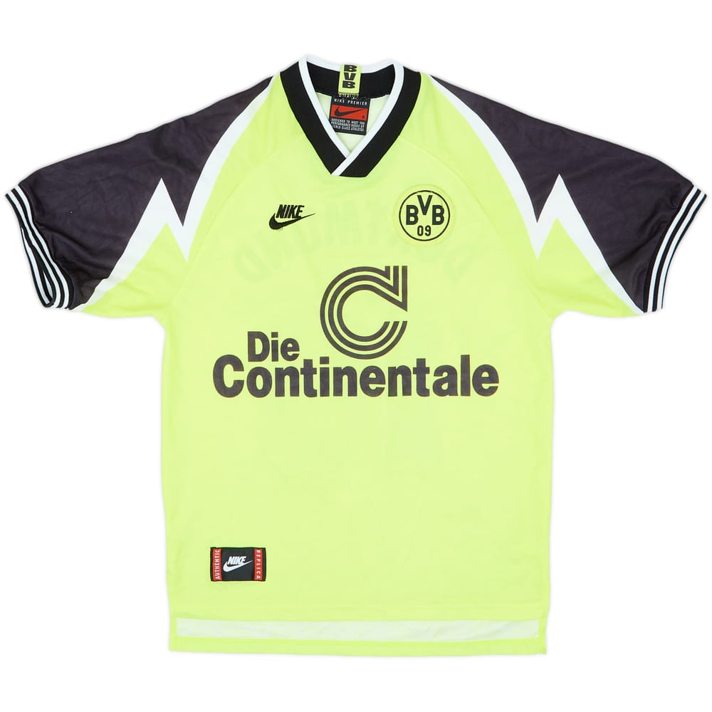 1995-96 Borussia Dortmund Home Shirt #18 - 8/10 - (S)