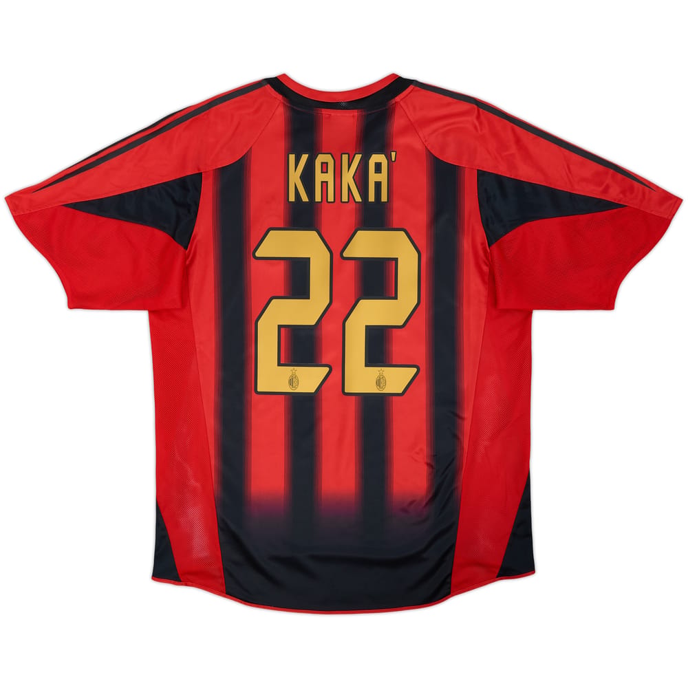 2004-05 AC Milan Home Shirt Kaka #22 - 6/10 - (L)