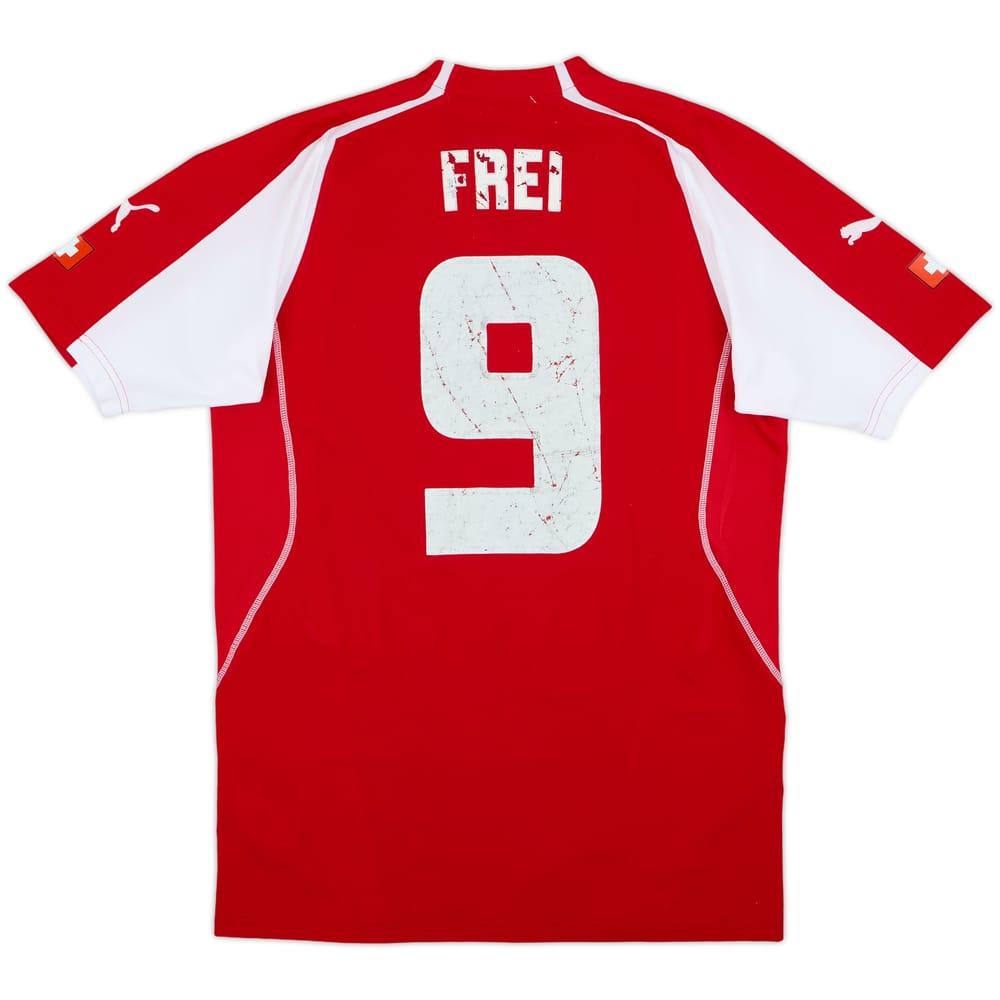 2004-06 Switzerland Home Shirt Frei #9 - 6/10 - (S)