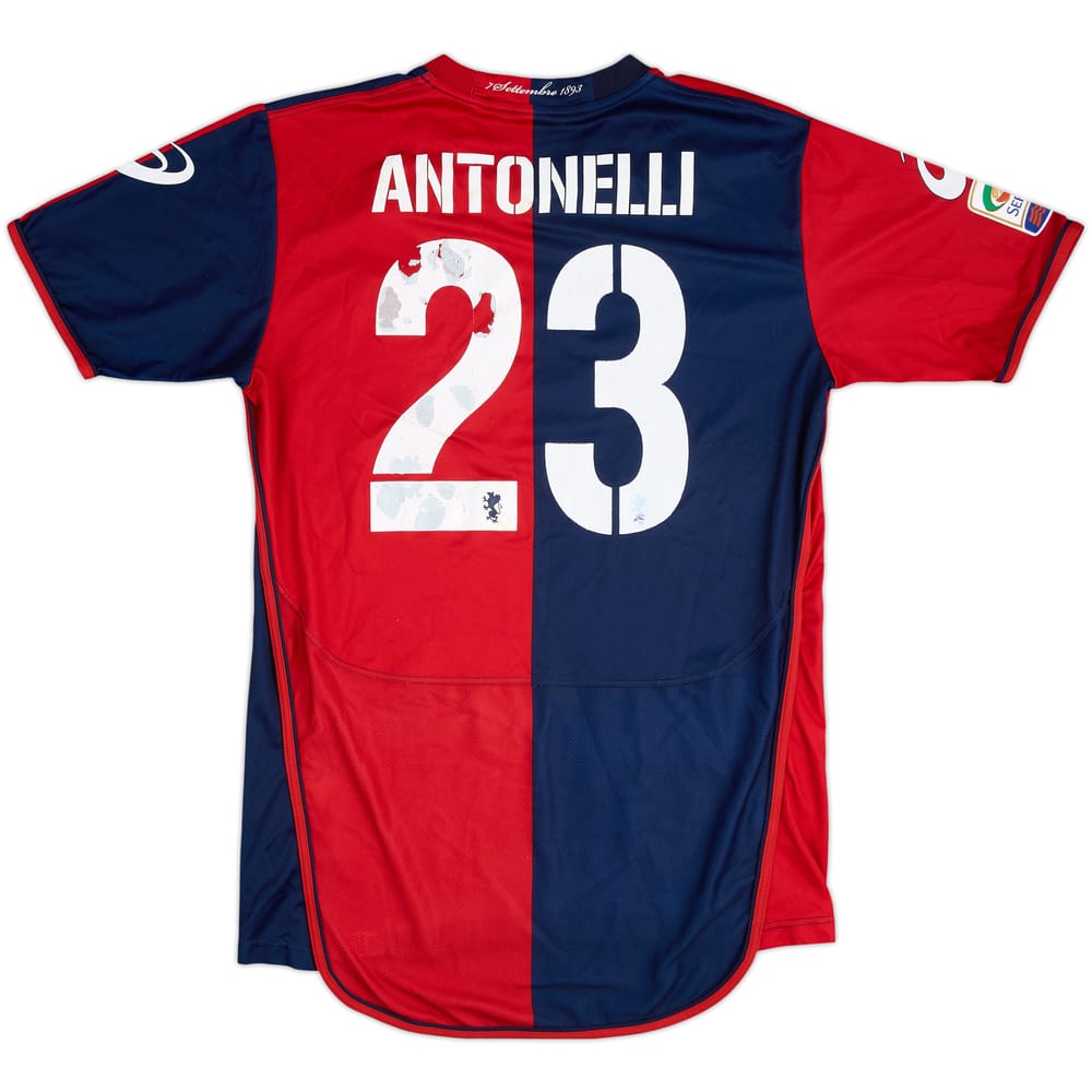 2010-11 Genoa Home Shirt Antonelli #23 - 5/10 - (XL)