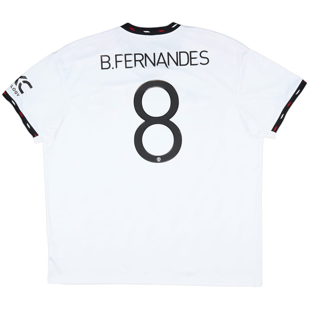 2022-23 Manchester United Away Shirt B.Fernandes #8 - 8/10 - (3XL)