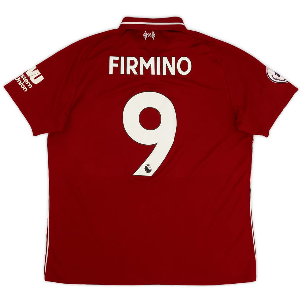 2018-19 Liverpool Home Shirt Firmino #9 - 6/10 - (L)