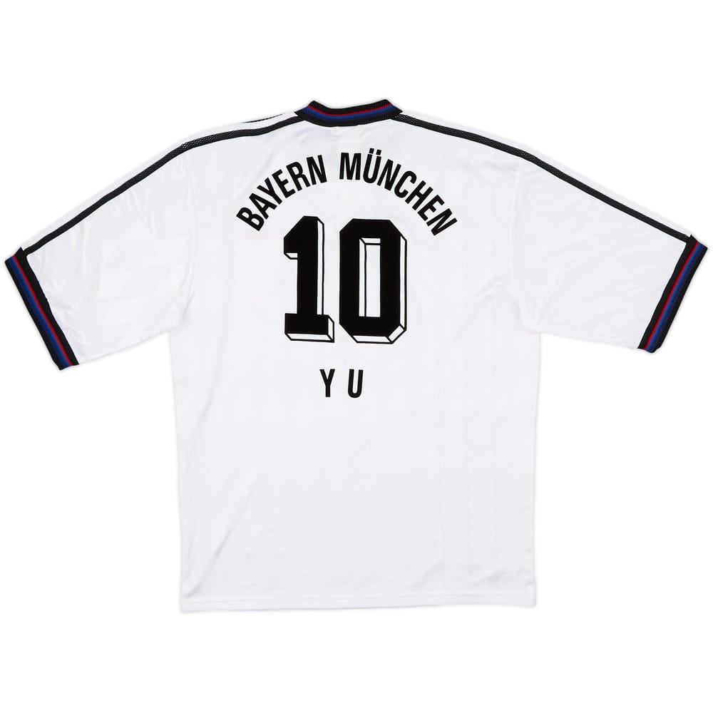 1996-98 Bayern Munich Away Shirt Yu #10 - 9/10 - (M)