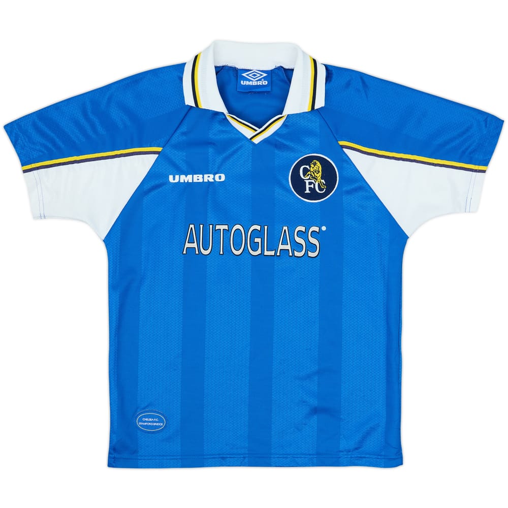 1997-99 Chelsea Home Shirt - 8/10 - (12-13 Years)