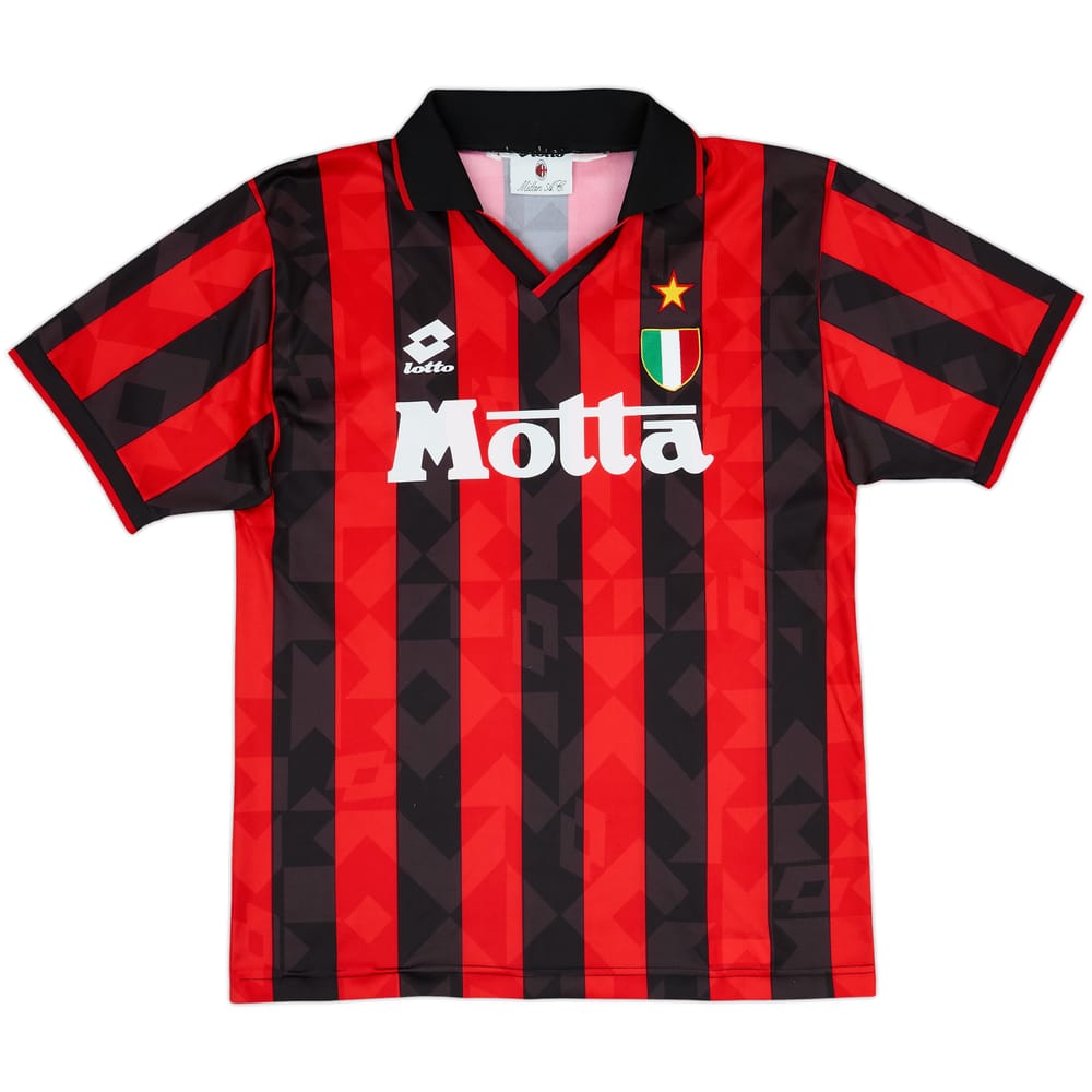 1993-94 AC Milan Home Shirt - 6/10 - (M)
