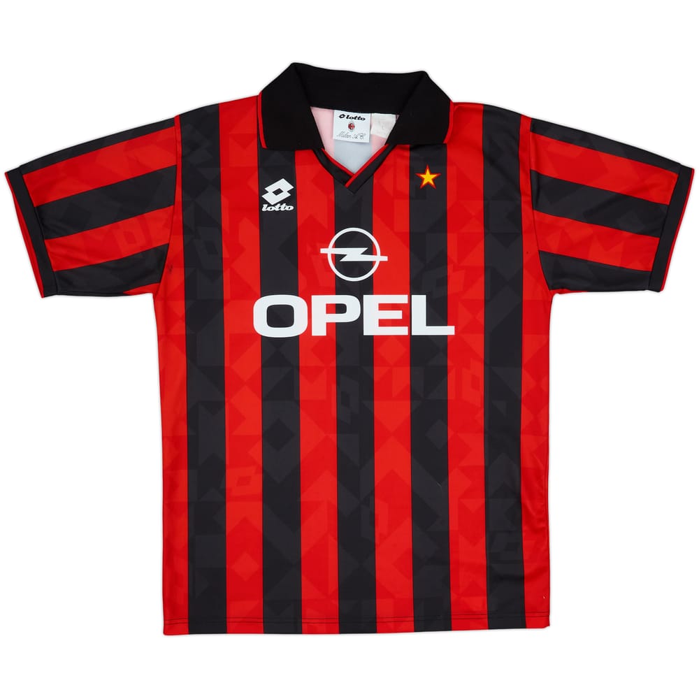 1994-95 AC Milan Home Shirt - 7/10 - (L)