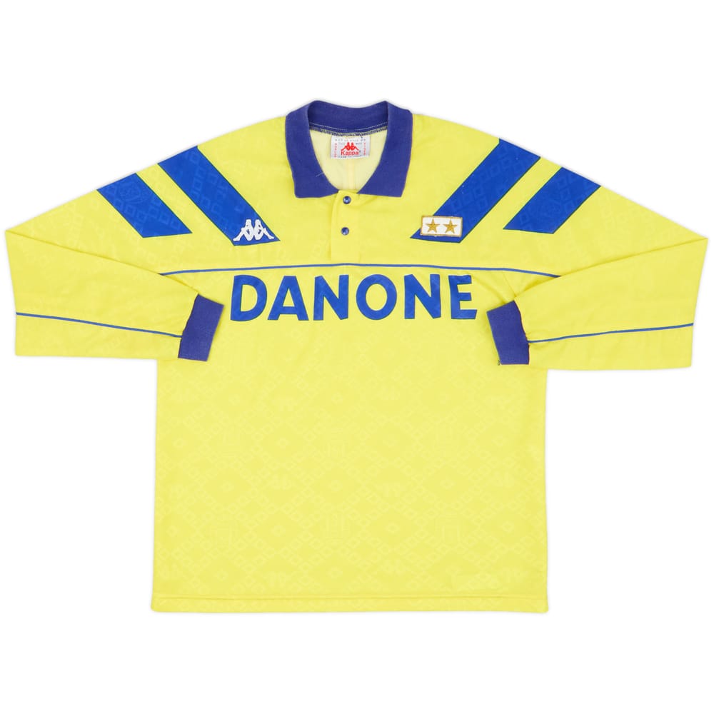 1992-94 Juventus Away L/S Shirt - 8/10 - (S)