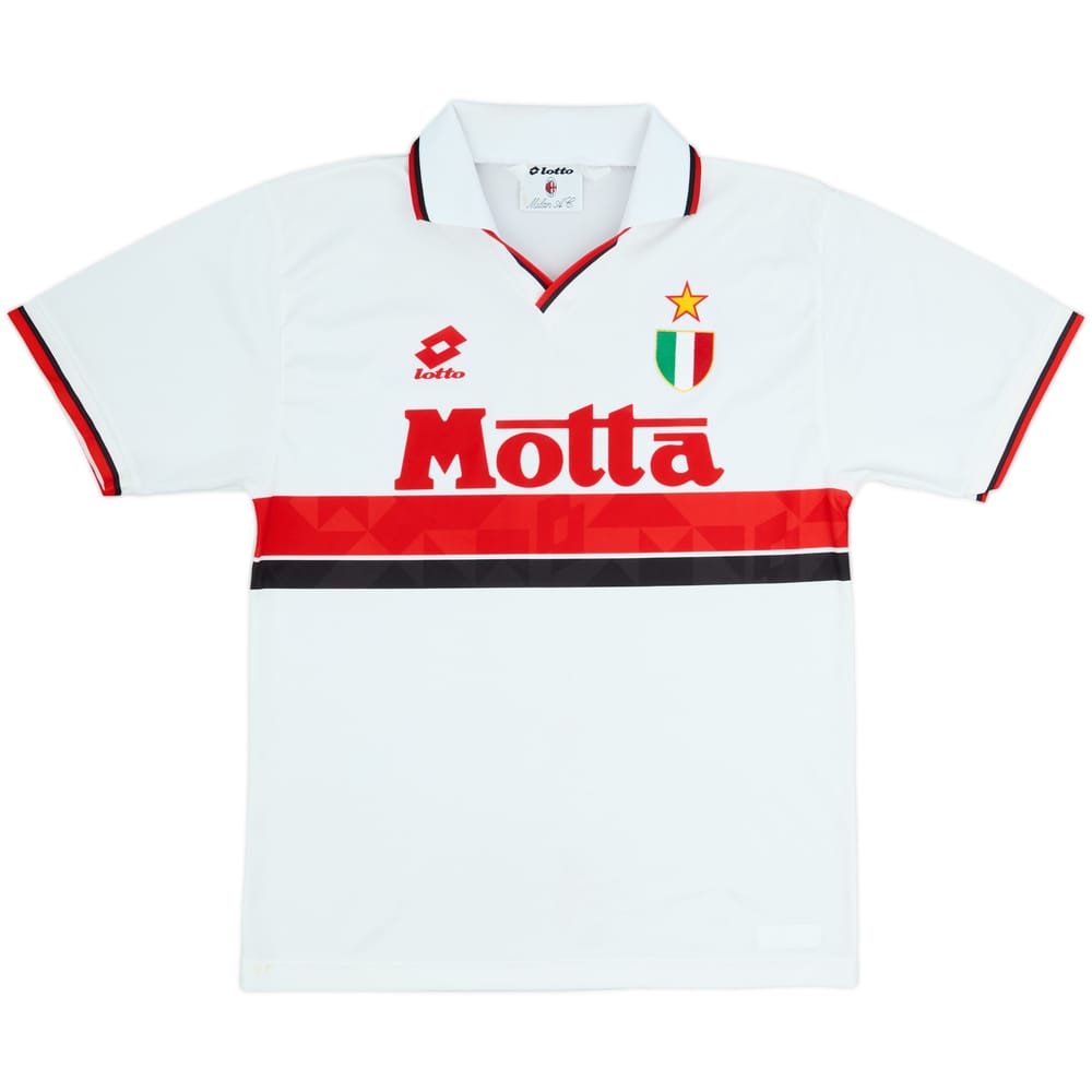 1992-93 AC Milan Away Shirt - 8/10 - (M)