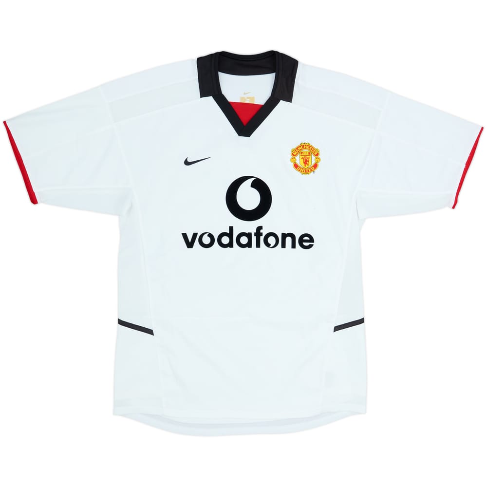 2002-03 Manchester United Away Shirt #7 - 9/10 - (S)