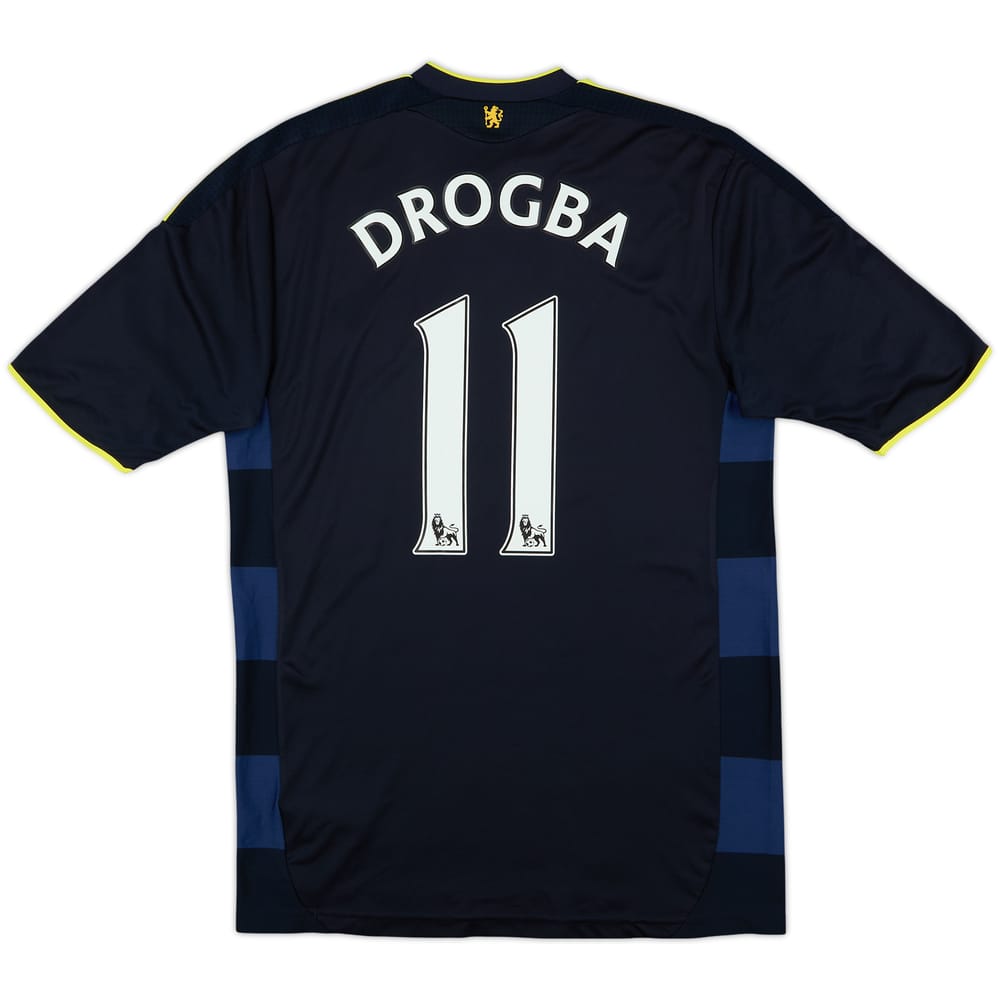2009-10 Chelsea Away Shirt Drogba #11 - 7/10 - (M)