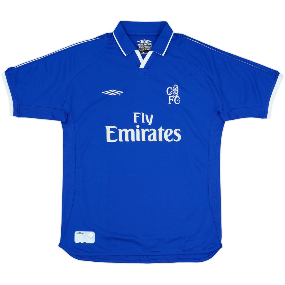 2001-03 Chelsea Home Shirt - 7/10 - (L.Boys)