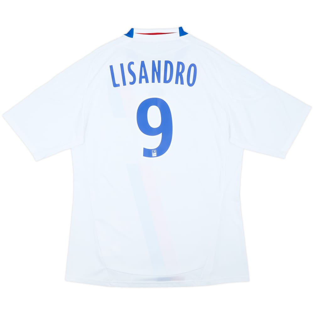 2010-11 Lyon Home Shirt Lisandro #9 - 7/10 - (L)