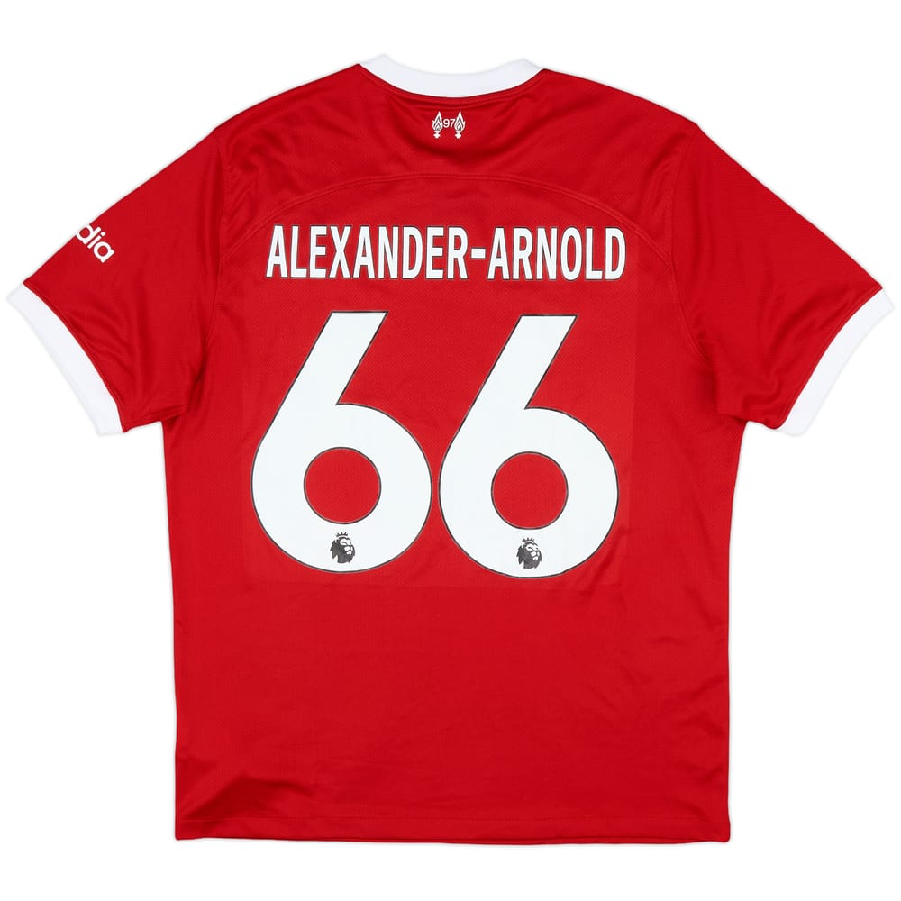 2023-24 Liverpool Home Shirt Alexander-Arnold #66 - 8/10 - (L)