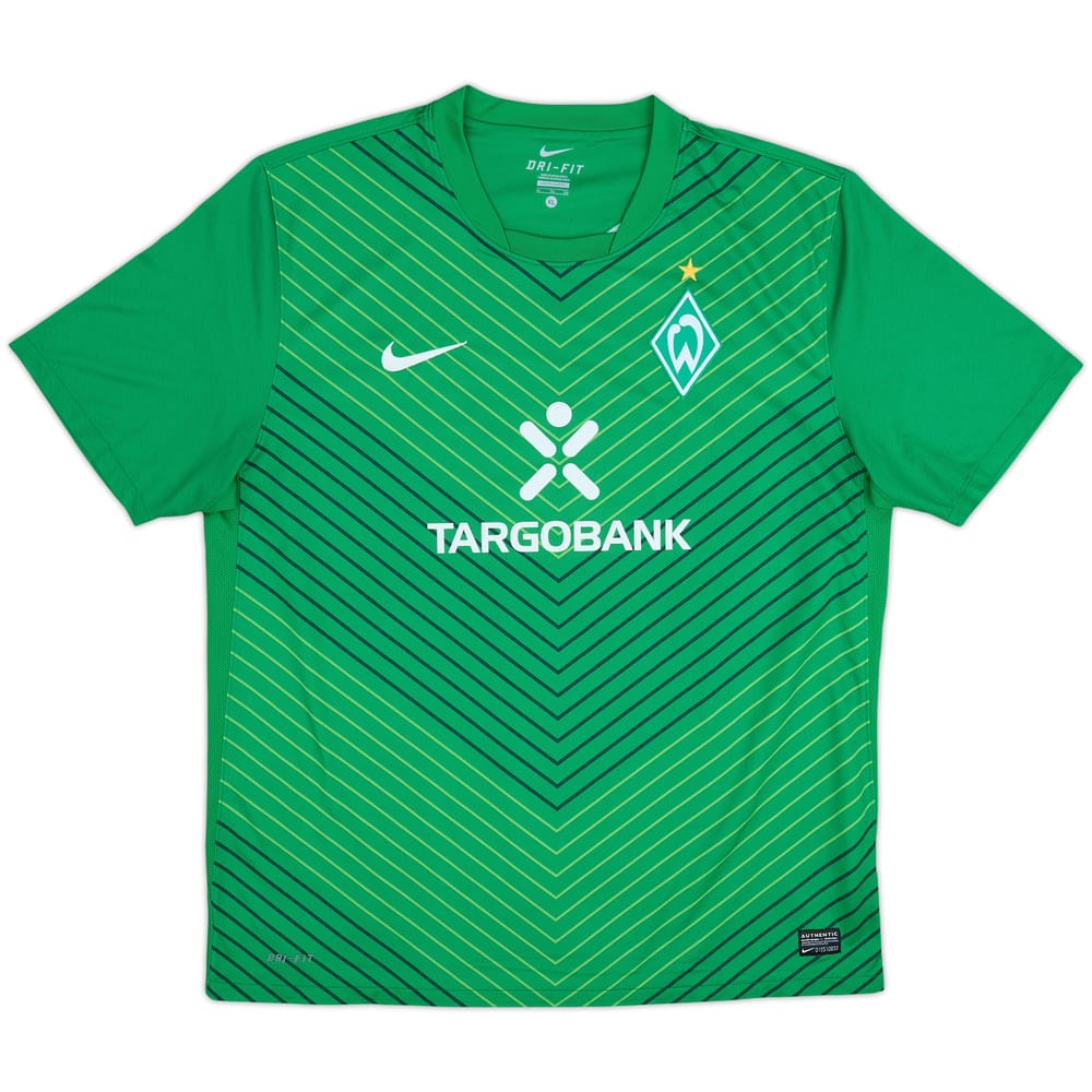 2011-12 Werder Bremen Home Shirt - 8/10 - (XL)