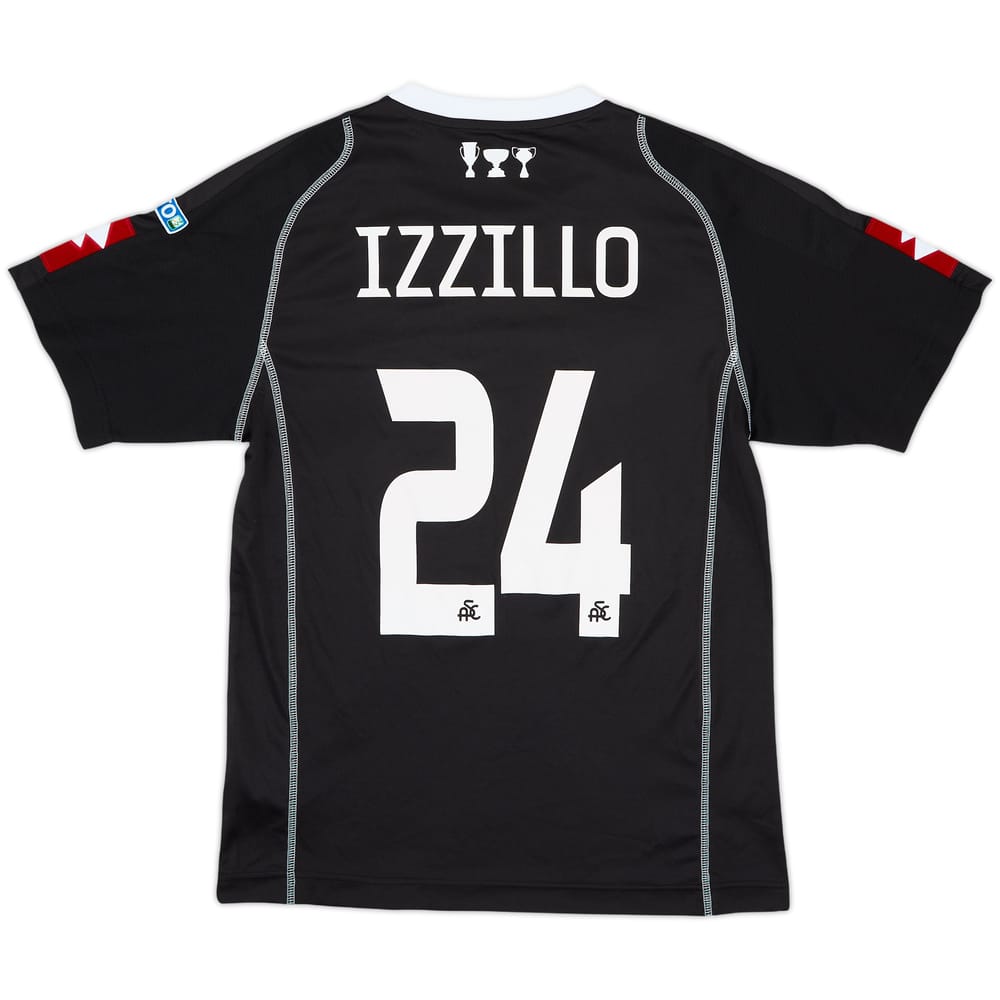 2012-13 Spezia Match Issue Away Shirt Izzillo #24