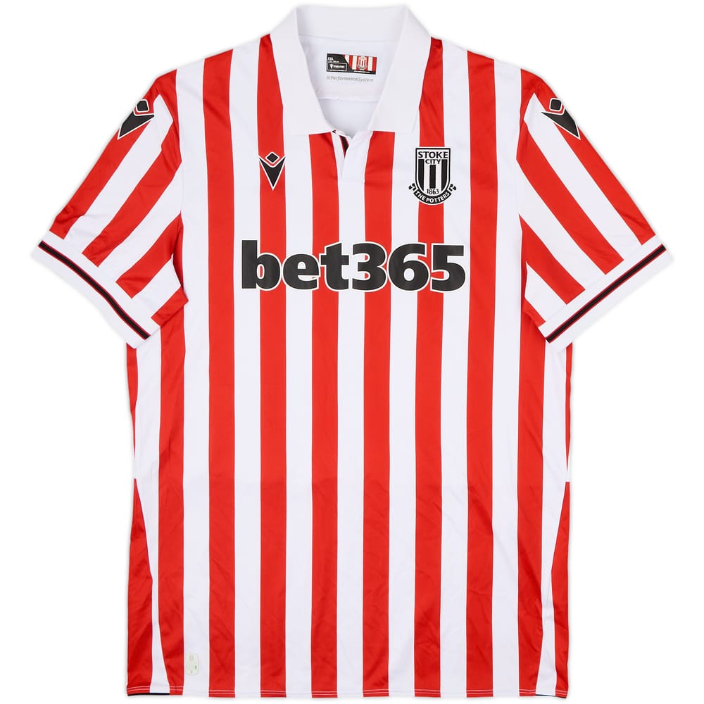 2023-24 Stoke City Home Shirt - 8/10 - (XXL)