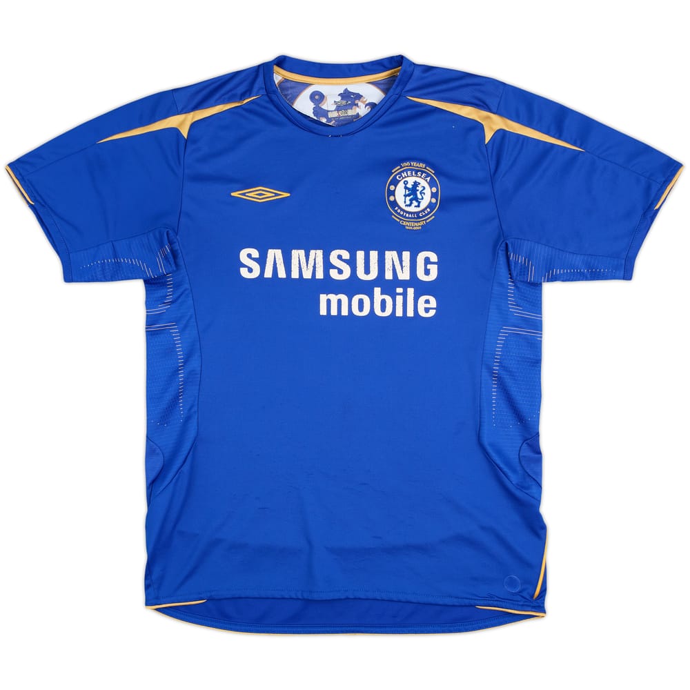 2005-06 Chelsea Centenary Home Shirt - 5/10 - (L)
