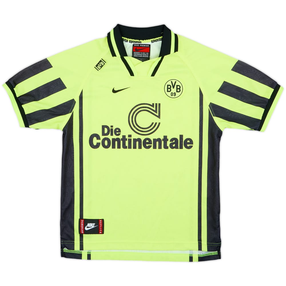 1996-97 Borussia Dortmund Home Shirt - 9/10 - (L.Boys)