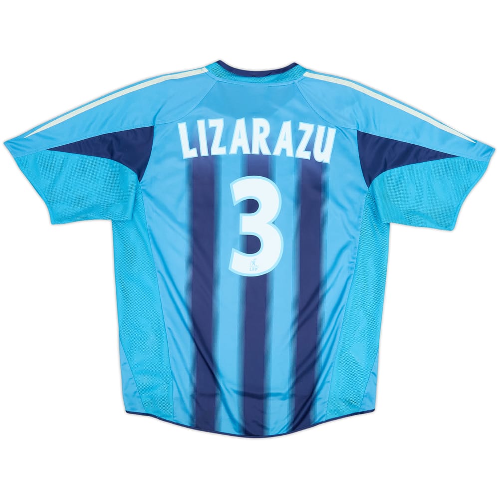 2004-05 Olympique Marseille Away Shirt Lizarazu #3 - 6/10 - (L)