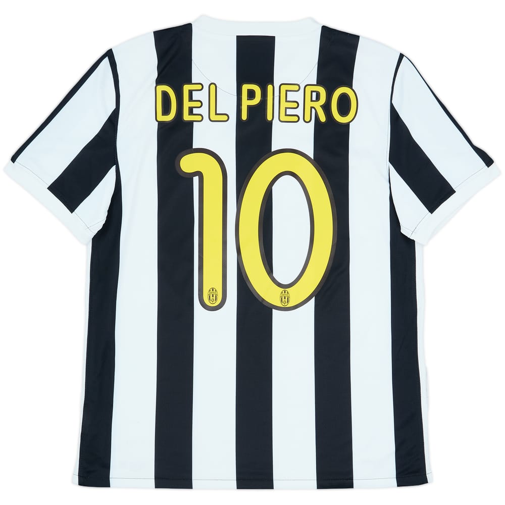 2009-10 Juventus Home Shirt Del Piero #10 - 8/10 - (M)