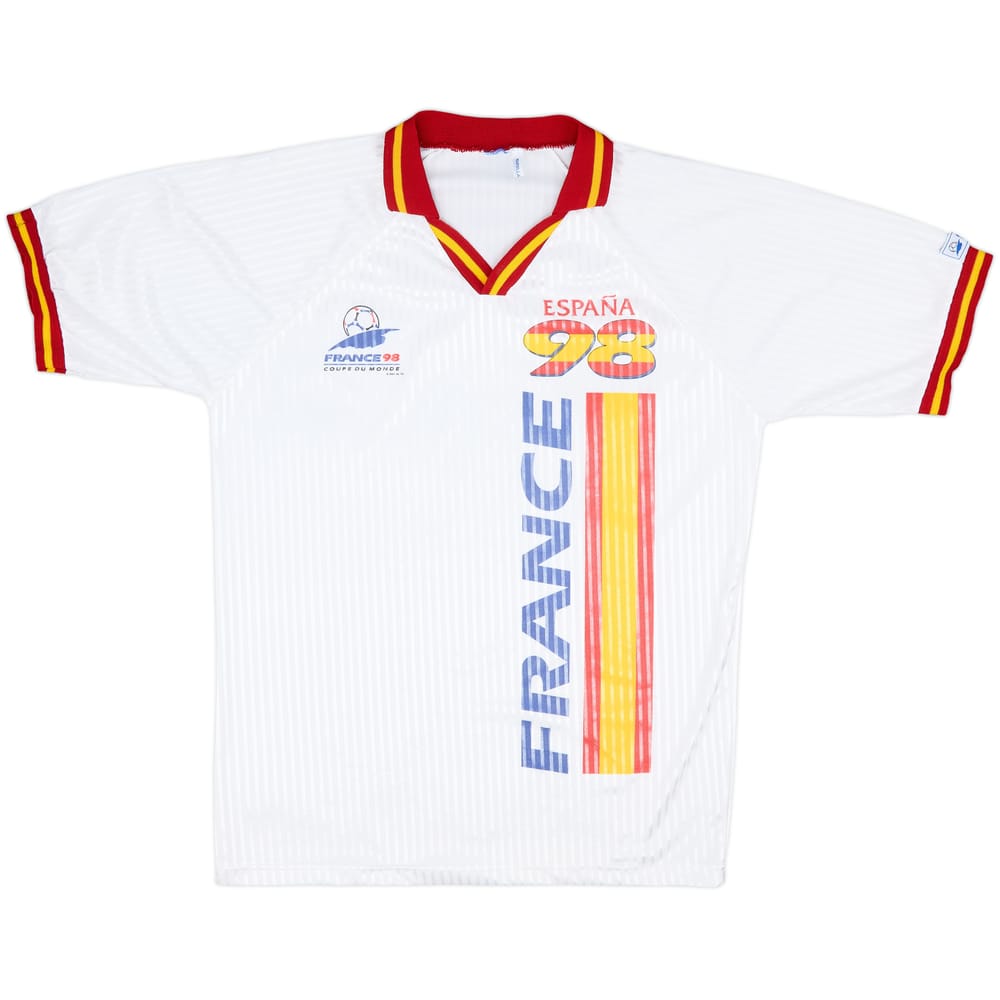 1998 Spain Coupe Du Monde Fan Shirt - 8/10 - (L)