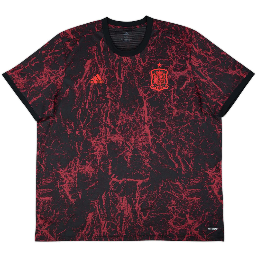 2020-21 Spain adidas Training Shirt - 10/10 - (3XL)