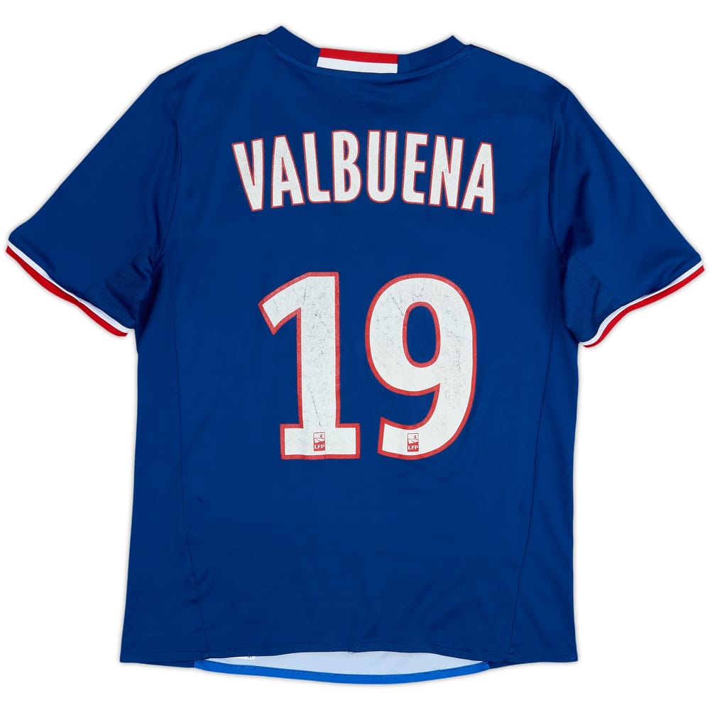 2016-17 Lyon Away Shirt Valbuena #28 - 6/10 - (XL.Boys)