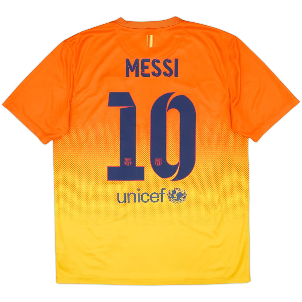 2012-13 Barcelona Basic Away Shirt Messi #10 - 8/10 - (L)