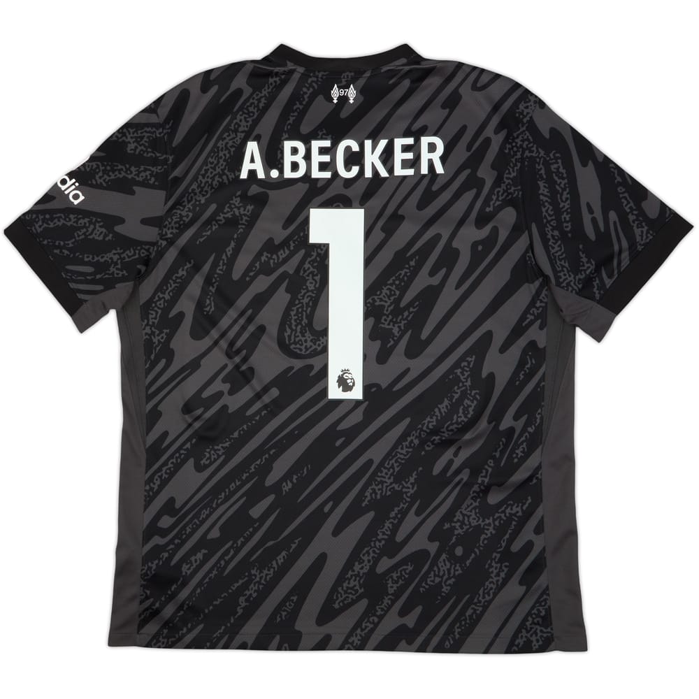 2024-25 Liverpool GK S/S Shirt A.Becker #1 - 10/10 - (XL)