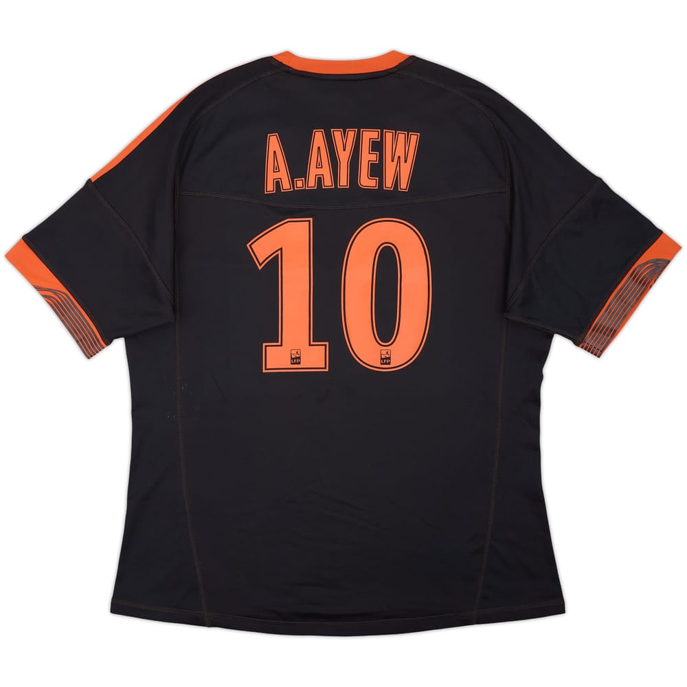 2012-13 Olympique Marseille Third Shirt A.Ayew #10 - 9/10 - (L)