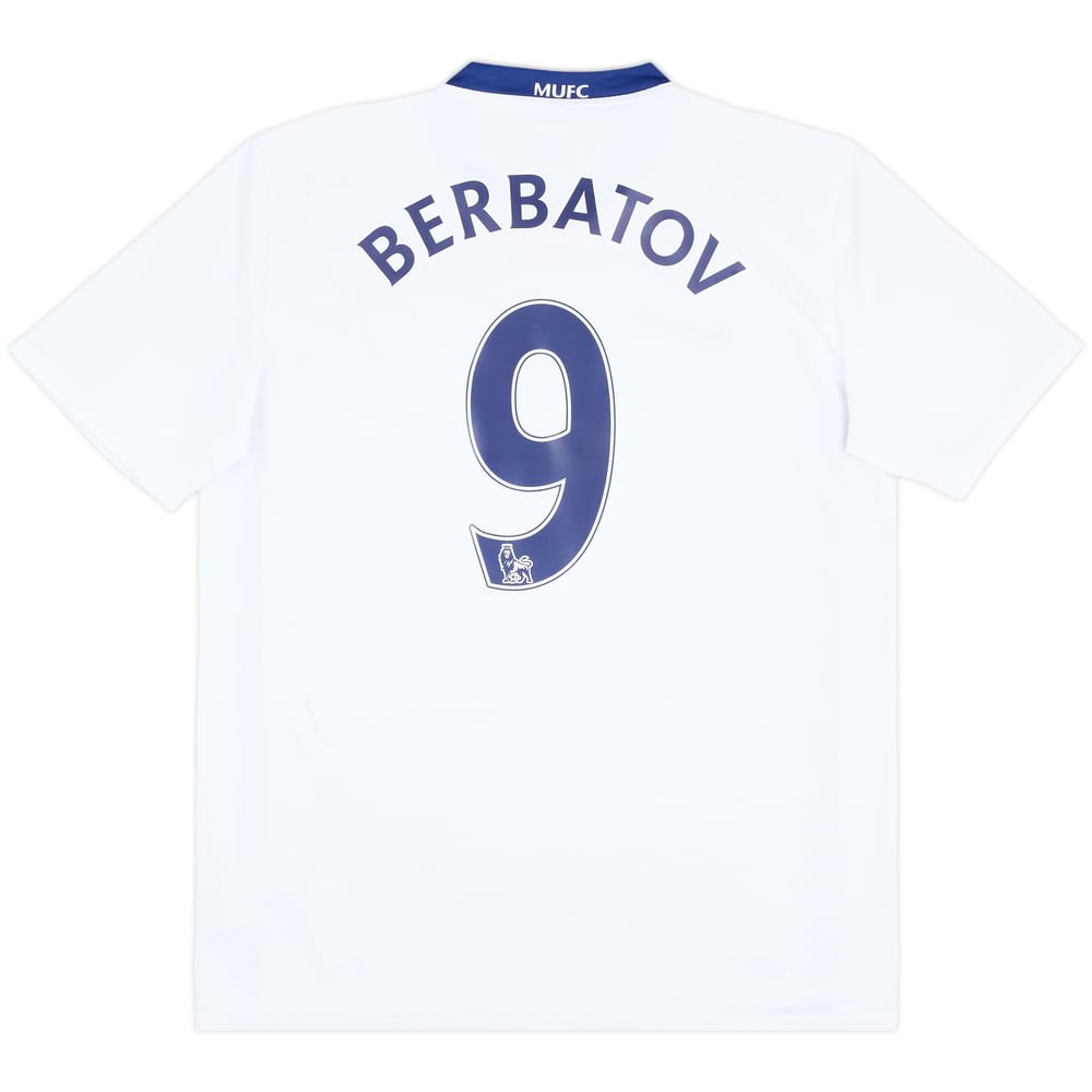 2008-10 Manchester United Away Shirt Berbatov #9 - 8/10 - (M)