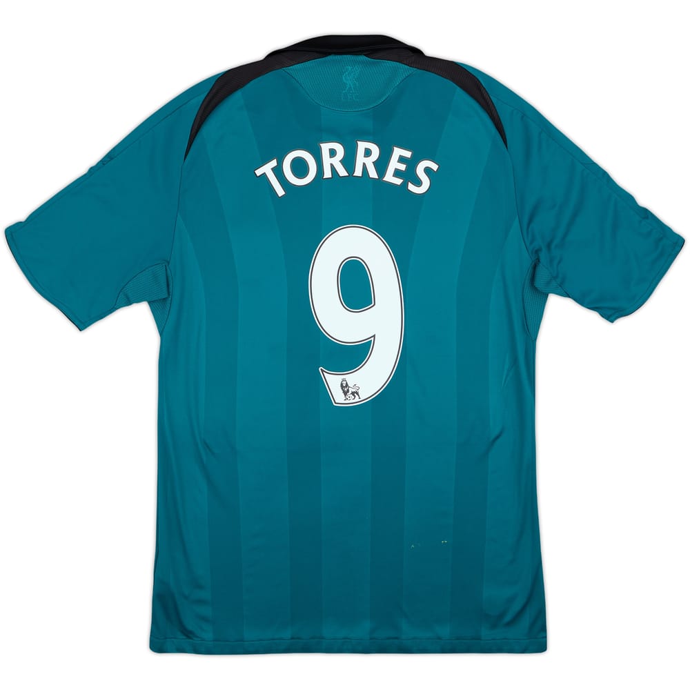 2008-09 Liverpool Third Shirt Torres #9