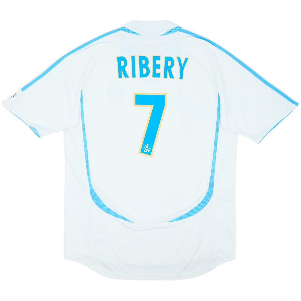 2006-07 Olympique Marseille Home Shirt Ribery #7 - 8/10 - (L)